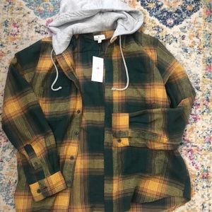 SOLD ❌True craft Hooded Flannel| L
